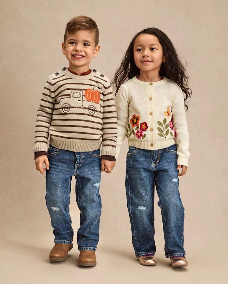 Kids Ripped Relaxed Jeans