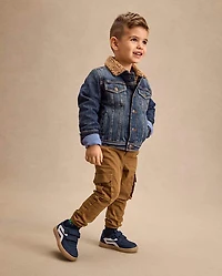 Boys Pull On Cargo Jogger Pants - Little Essentials