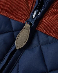 Kids Quilted Puffer Vest - Highland Hills