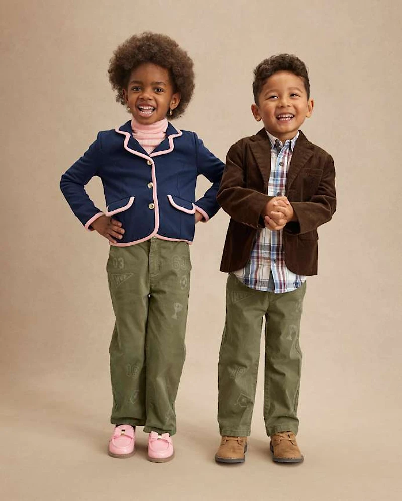 Boys Corduroy Blazer - Campus Cuties