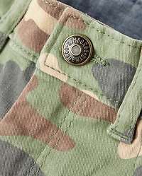 Kids Camo Baggy Cargo Pants - Highland Hills