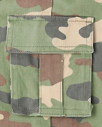 Pantalon cargo ample camouflage pour enfants - Highland Hills