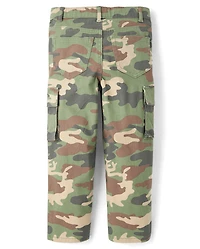 Kids Camo Baggy Cargo Pants - Highland Hills