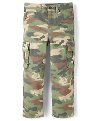 Kids Camo Baggy Cargo Pants - Highland Hills