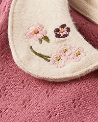 Baby Girls Peter Pan Pointelle Sweater Dress - Homegrown by Gymboree