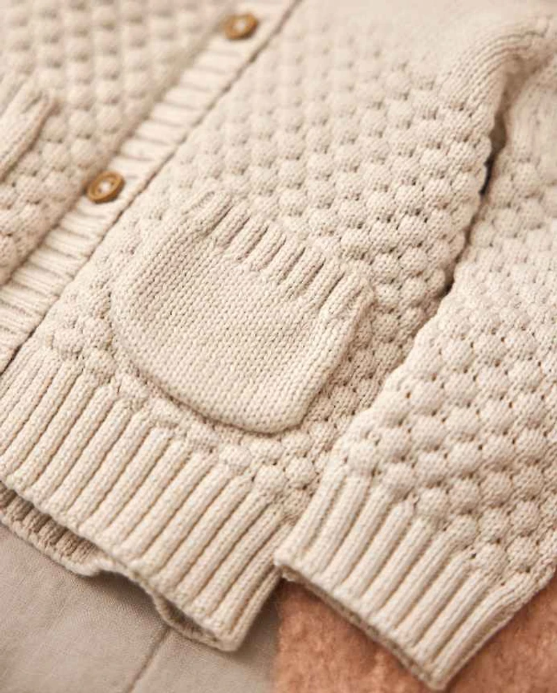 Baby Bear Cardigan - Homegrown by Gymboree