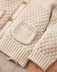 Baby Bear Cardigan - Homegrown by Gymboree