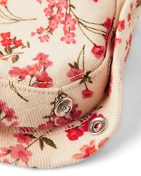 Baby Girls Floral Henley Bodysuit 3-Pack - Homegrown by Gymboree