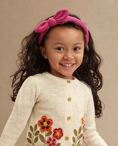 Girls Pumpkin 3-Piece Hair Set - Fall Celebrations