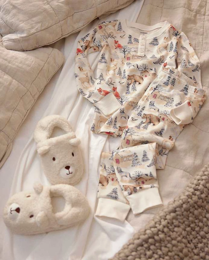 Kids Polar Bear Slippers - Gymmies