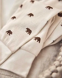 Kids Bear Snug Fit Thermal Henley Pajamas - Gymmies