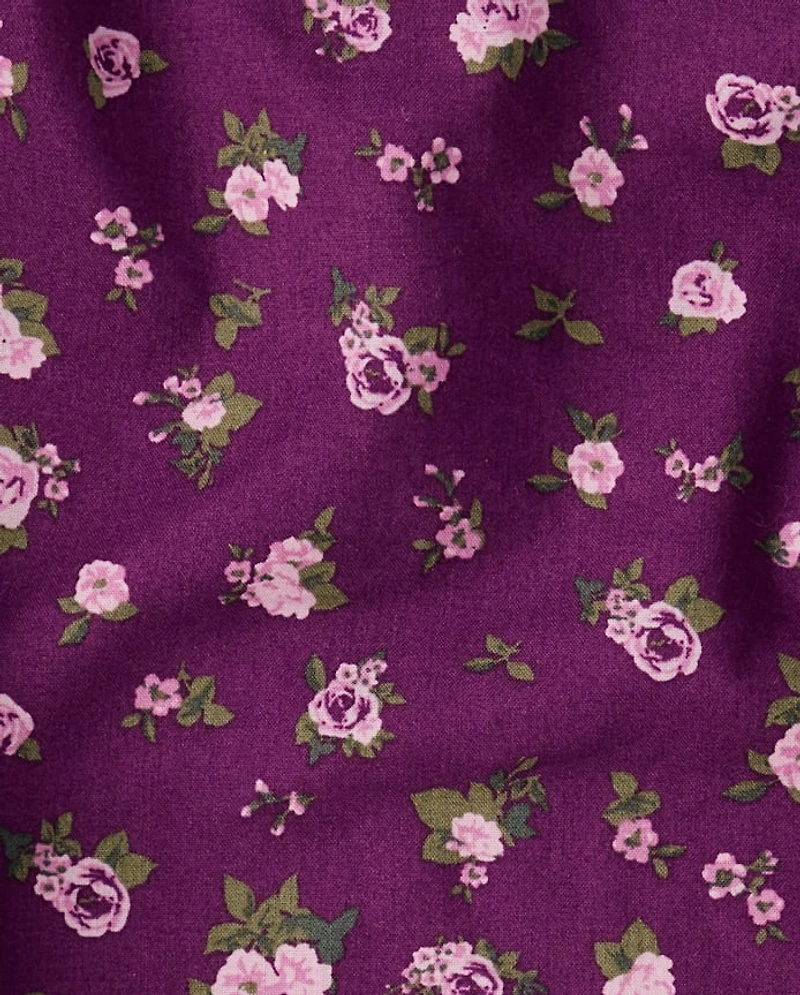 Veste à boutons en velours côtelé pour fille - Prairies magiques