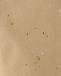 Kids Paint Splatter Relaxed Chino Pants - Campus Cuties