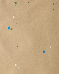 Kids Paint Splatter Relaxed Chino Pants - Campus Cuties