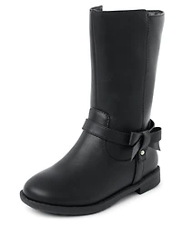 Bottes hautes à nœud pour filles - Little Essentials