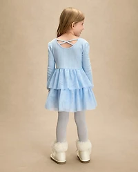 Girls Glitter Tiered Tutu Dress