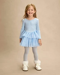 Girls Glitter Tiered Tutu Dress