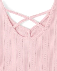 Robe tutu à volants pailletée pour fille