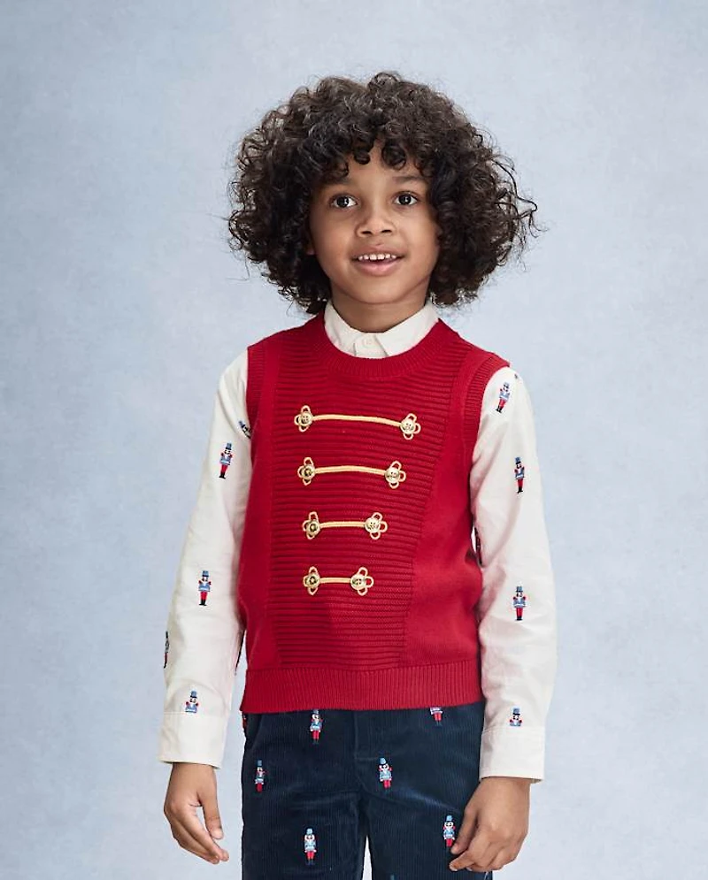 Boys Embroidered Nutcracker Oxford Button Up Shirt - New York City Ballet by GYMBOREE