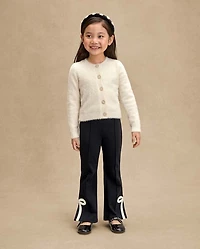Girls Embellished Eyelash Cardigan - Petit Paris