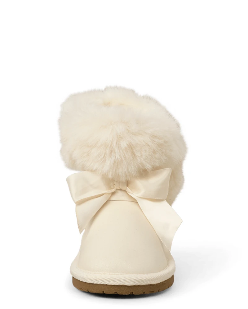 Bottes chalet à nœud pour filles - Little Essentials