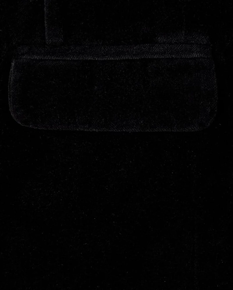 Boys Velvet Blazer - Royal Christmas