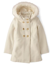 Girls Hooded Coat