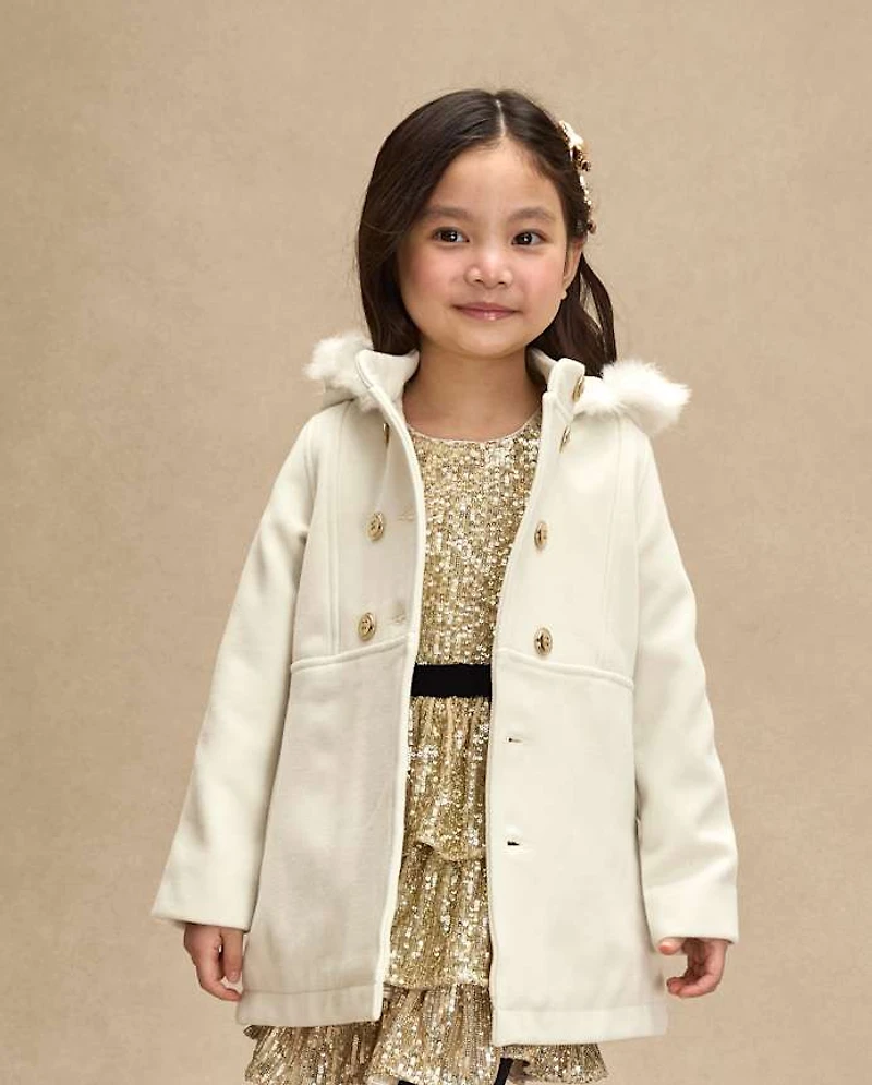 Girls Hooded Coat