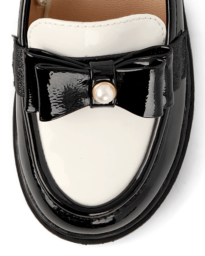 Mocassins à nœud pour filles - Petit Paris