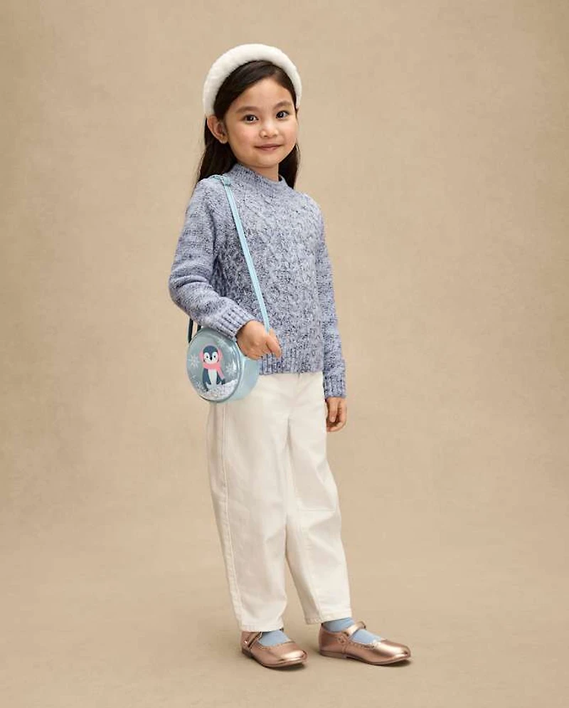 Girls Snowflake 3-Piece Hair Set - First Frost