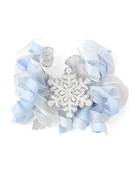 Girls Snowflake 3-Piece Hair Set - First Frost