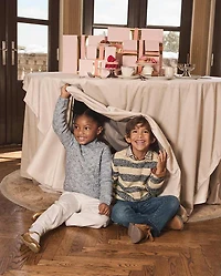 Kids Heathered Striped Sweater - First Frost
