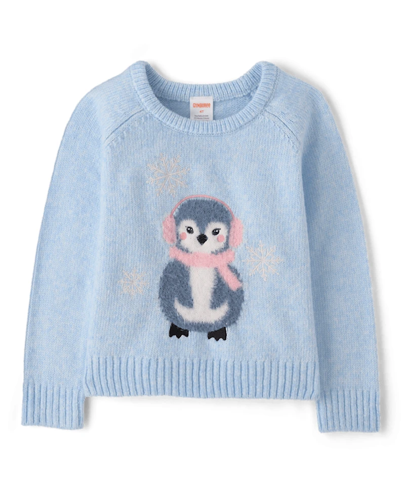 Pull Pingouin à cils pour filles - Premier Gel