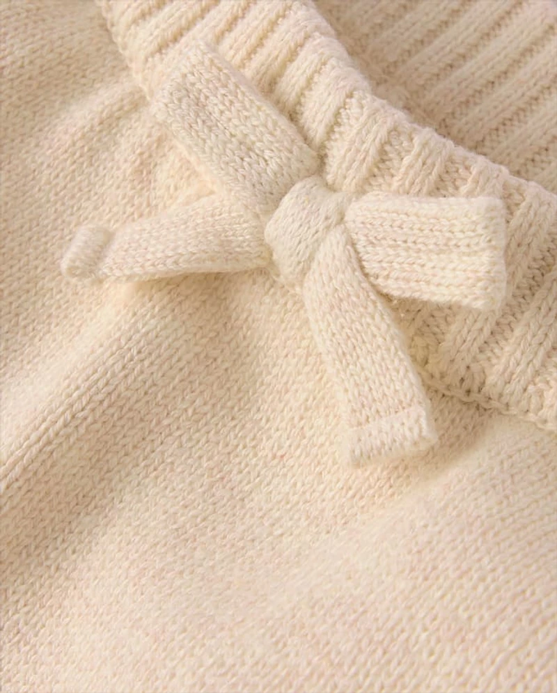 Girls Fairisle Peplum Sweater Skirt - First Frost