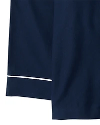 Mens Matching Family Contrast Flannel Pajamas