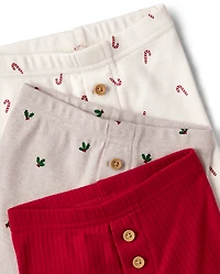 Baby Holiday Pants 3-Pack - Homegrown by Gymboree