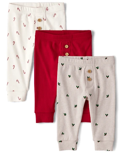 Baby Holiday Pants 3-Pack - Homegrown by Gymboree