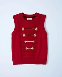 Gilet sans manches à boutons brodés pour garçon - New York City Ballet par Gymboree