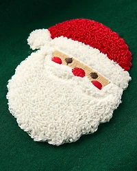 Boys Chenille Embroidered Holiday Top - Royal Christmas