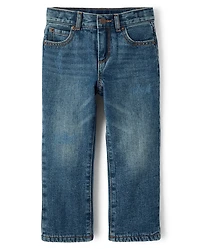 Boys Microfleece Lined Relaxed Jeans - Little Essentials