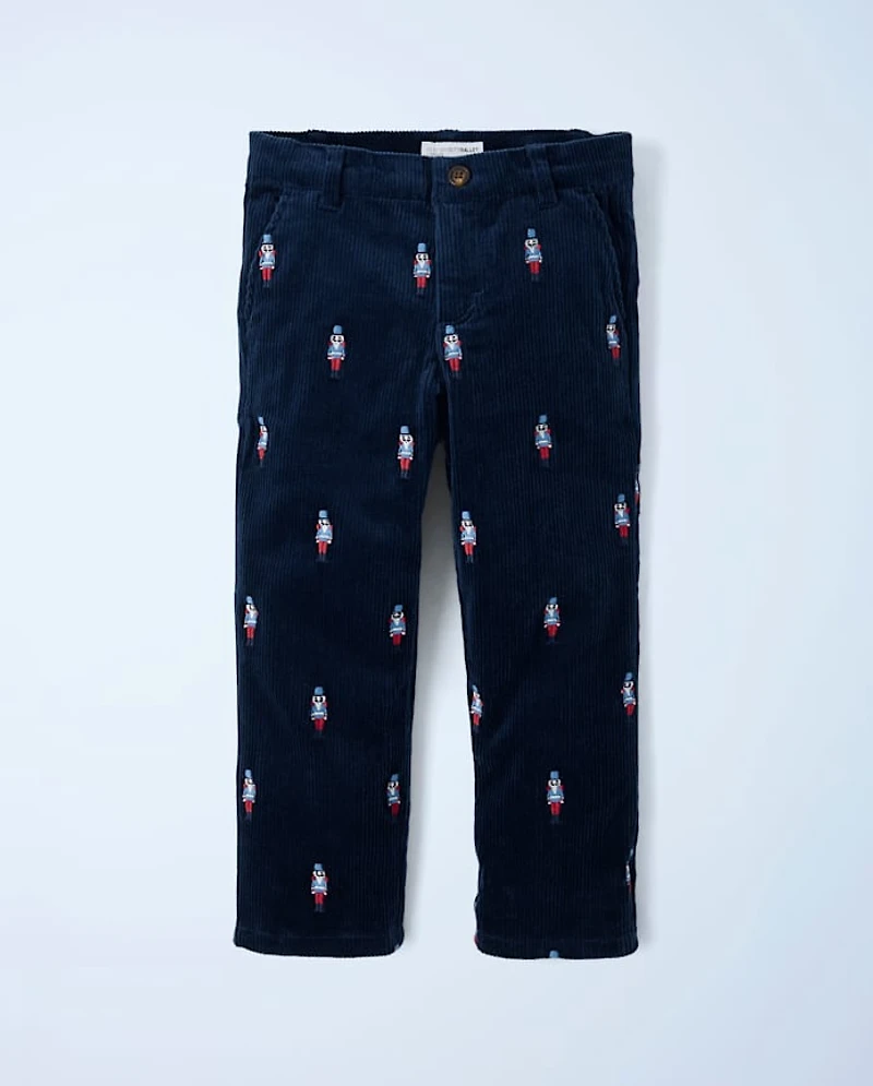 Boys Embroidered Nutcracker Corduroy Pants - New York City Ballet by GYMBOREE