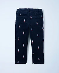 Boys Embroidered Nutcracker Corduroy Pants - New York City Ballet by GYMBOREE