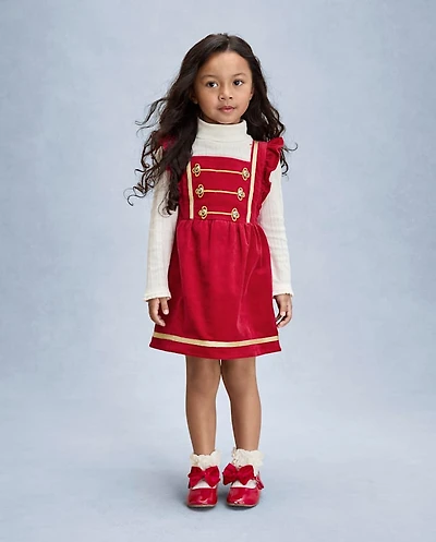 Girls Embroidered Button Flutter Jumper - New York City Ballet by GYMBOREE
