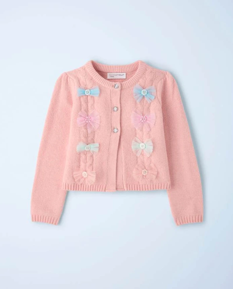 Girls Tulle Button Candy Cardigan - New York City Ballet by GYMBOREE