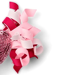 Girls Heart Bow Hair Clip 3-Pack - Mon Cheri