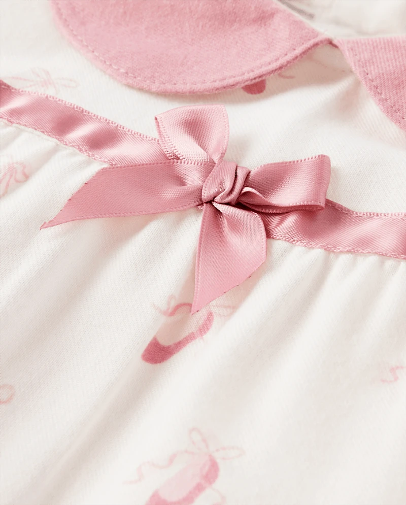Chemise de nuit en flanelle pour ballerines - Gymmies