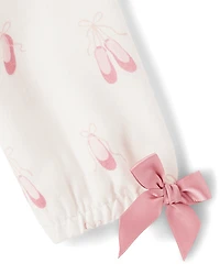 Chemise de nuit en flanelle pour ballerines - Gymmies