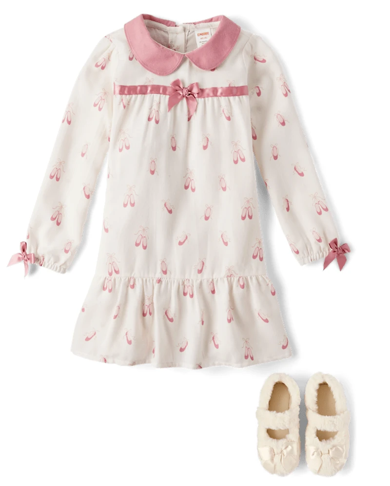 Chemise de nuit en flanelle pour ballerines - Gymmies