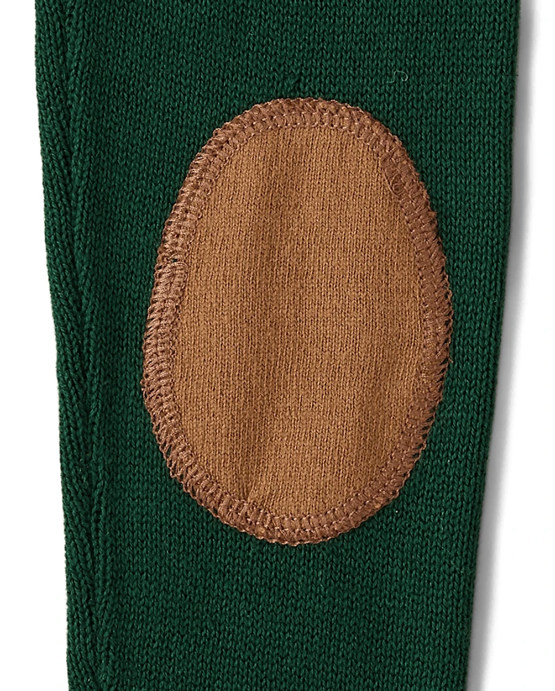 Pull brodé cerf pour garçon - Noël royal