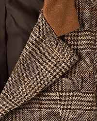 Kids Plaid Tweed Blazer - Royal Christmas